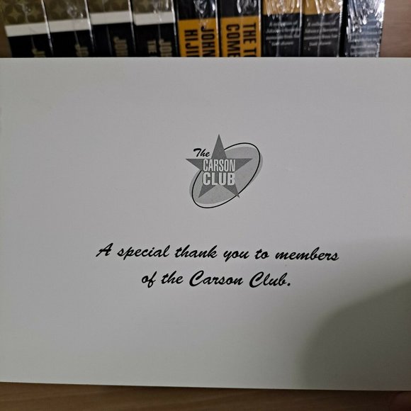 Johnny Carson Club The Tonight Show VHS Lot of 9 The Final Show Some Sealed - Picture 11 of 11